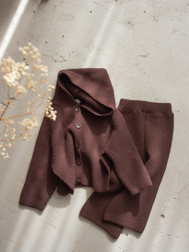 Sunday Muse Knit Set – Dark Chocolate