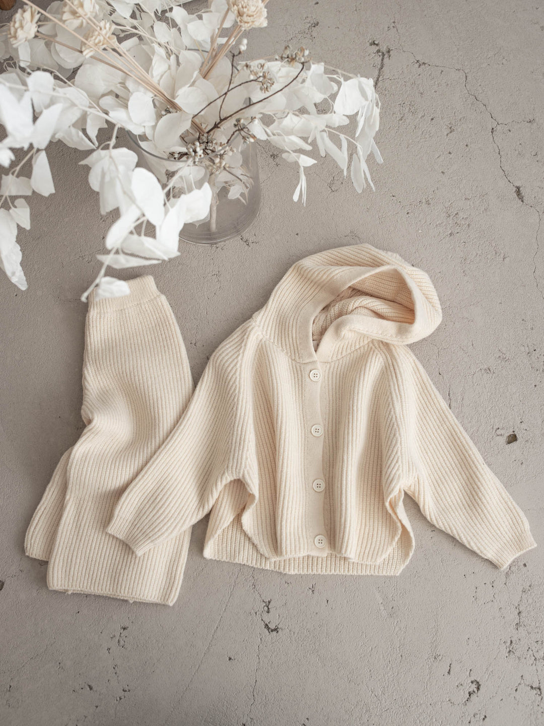 Sunday Muse Knit Set – Cream