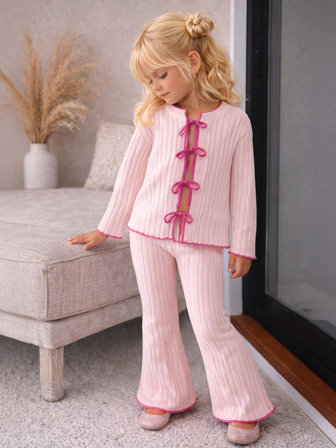 Tied With Love Cardigan & Pants Set