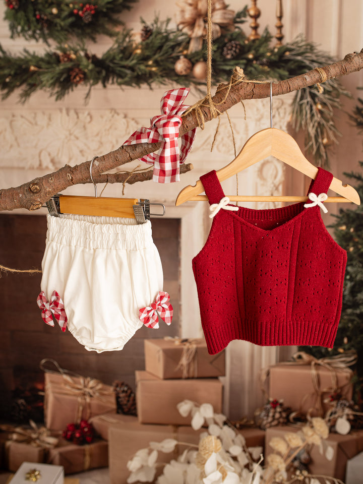 Little Missy Shorts - White