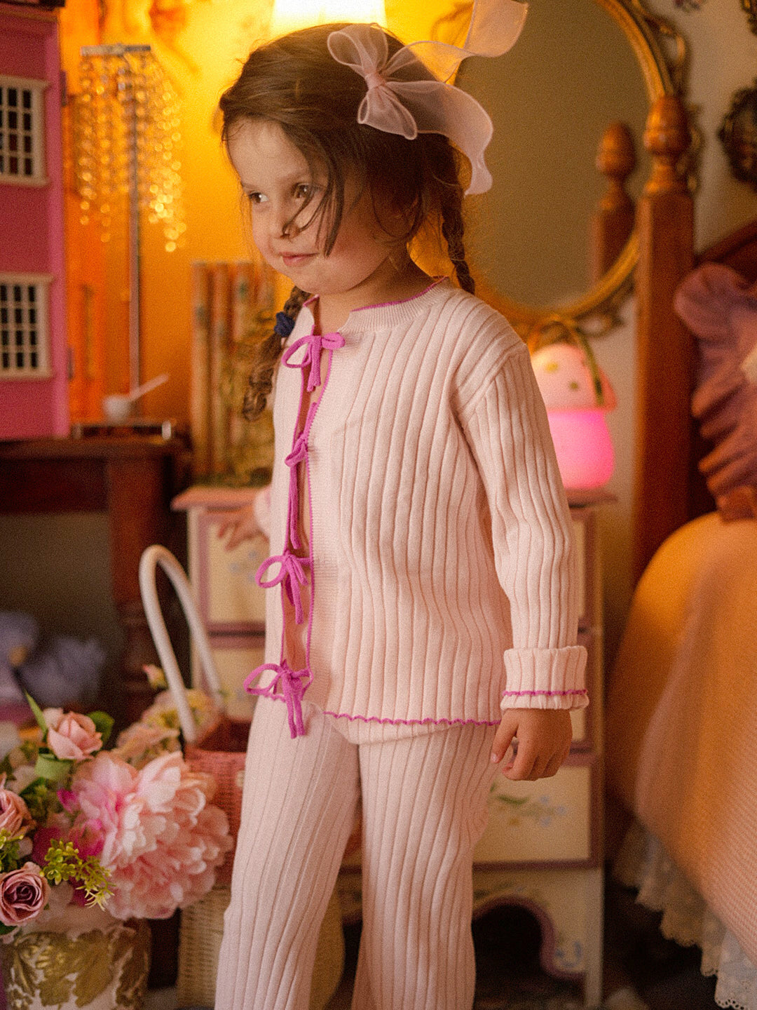 Tied With Love Cardigan & Pants Set