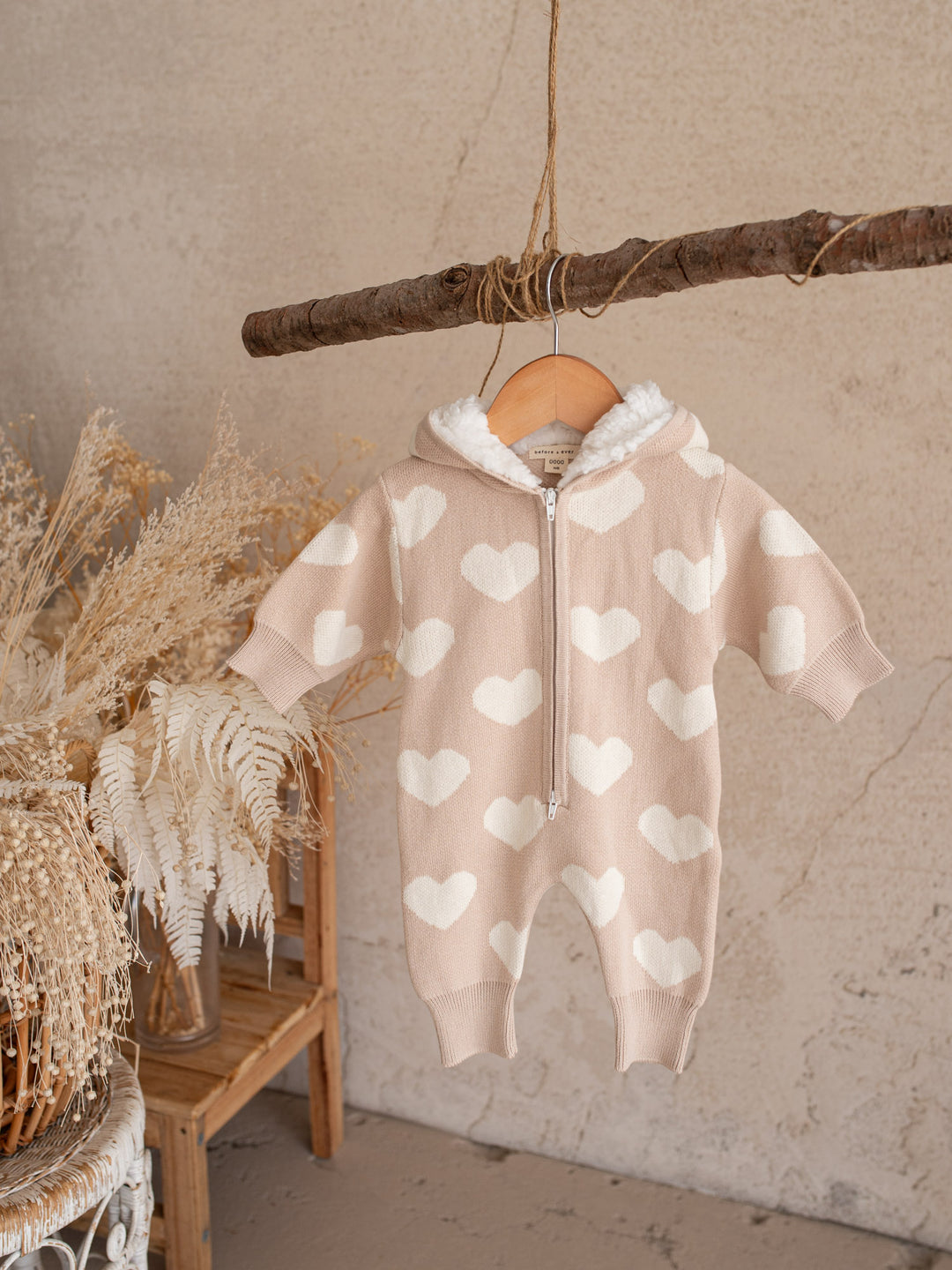 Lovebug Winter Jumpsuit - Beige