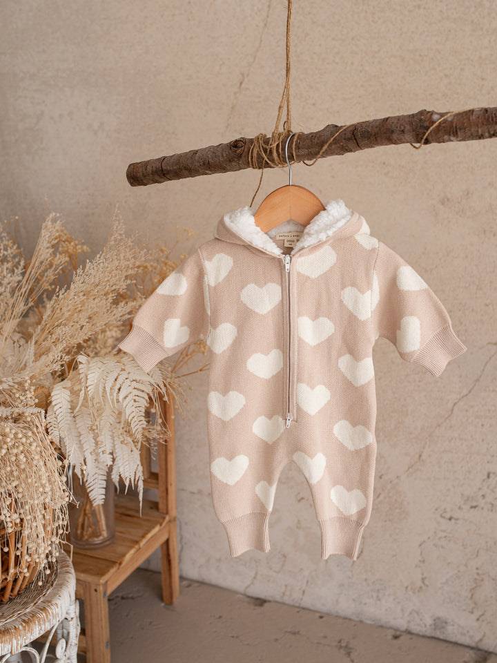 Lovebug Winter Jumpsuit - Beige