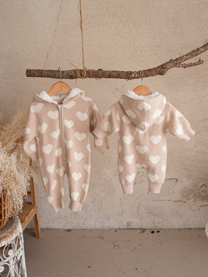 Lovebug Winter Jumpsuit - Beige