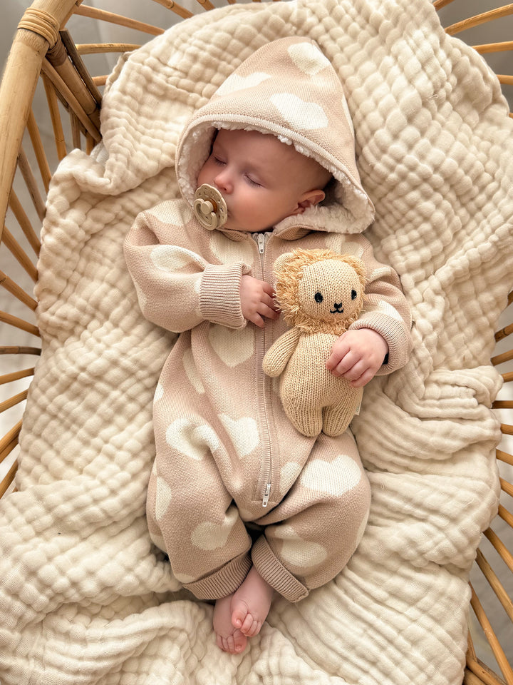 Lovebug Winter Jumpsuit - Beige