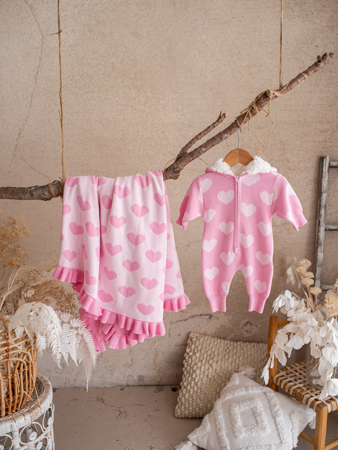 Lovebug Winter Jumpsuit - Pink