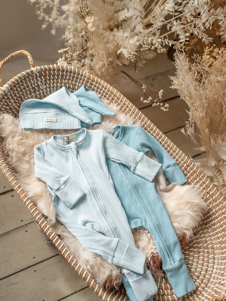 Forever Loved Onesie - Sky Blue For Boys