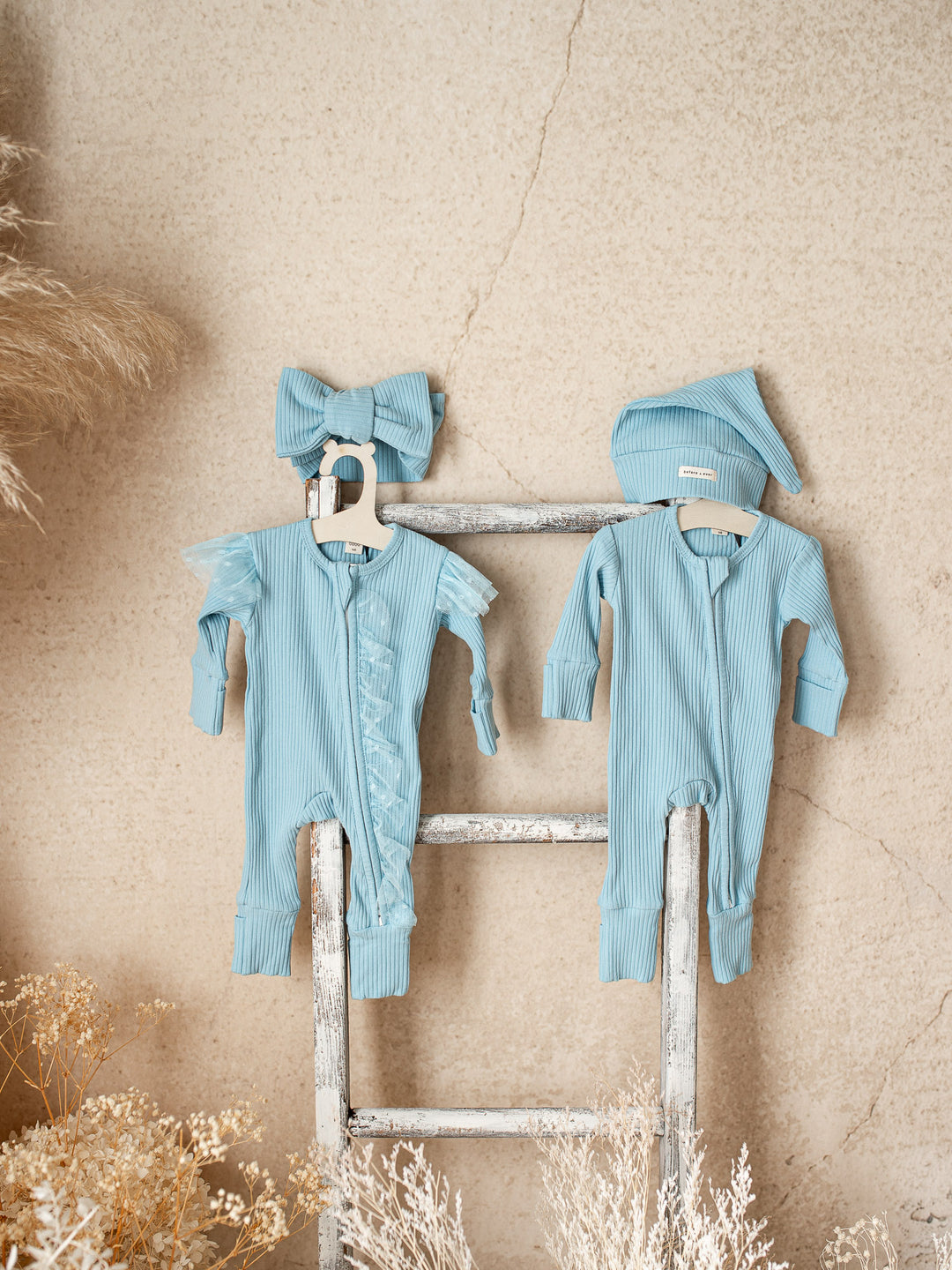 Forever Loved Onesie - Sky Blue For Boys
