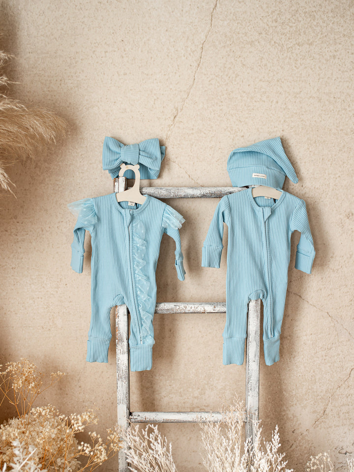 Forever Loved Onesie - Sky Blue For Boys
