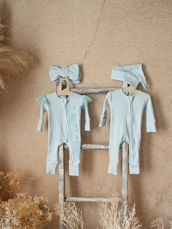 Forever Loved Onesie - Ice Blue For Girls