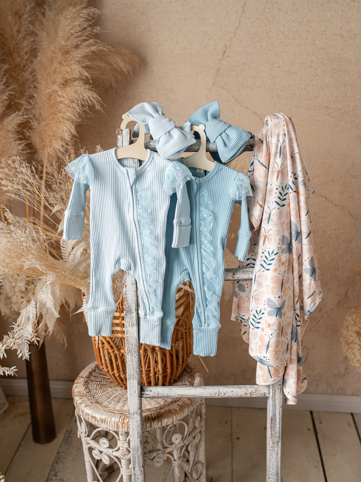 Forever Loved Onesie - Sky Blue For Girls