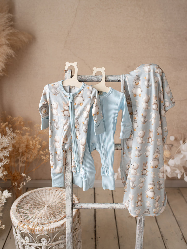 Forever Loved Onesie - Ice Blue For Boys