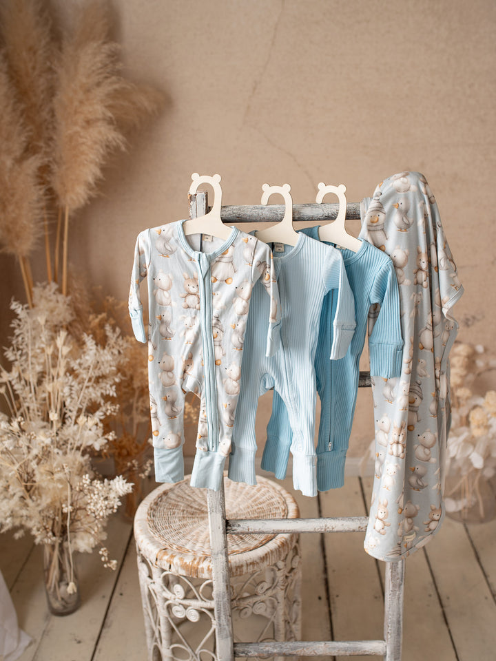Forever Loved Onesie - Sky Blue For Boys