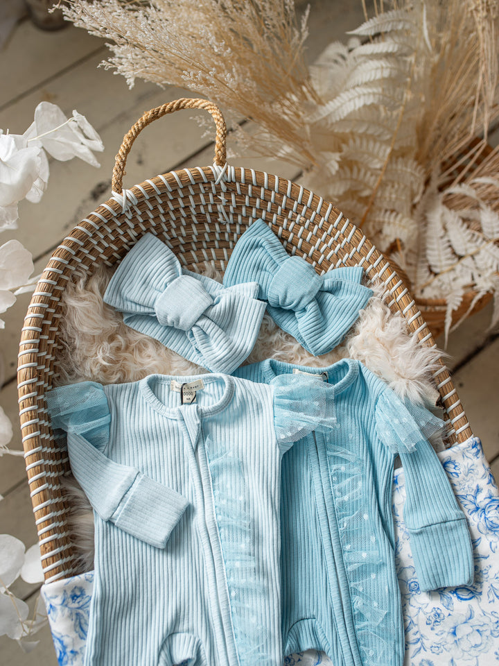 Forever Loved Onesie - Sky Blue For Girls