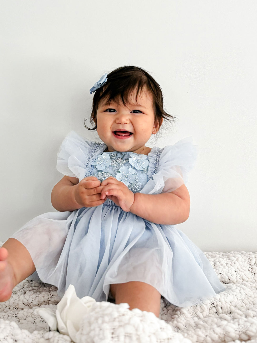 blue dress infant Stillwater Float This enchanting dress exudes timeless elegance Newborn Baby Girl Romper Summer