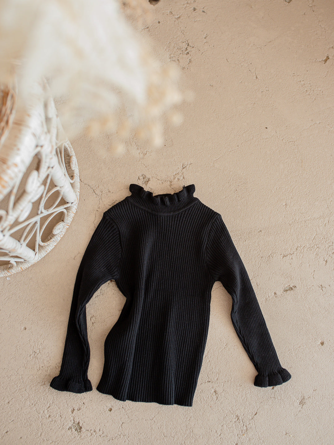 Claire Knitted Top - Black