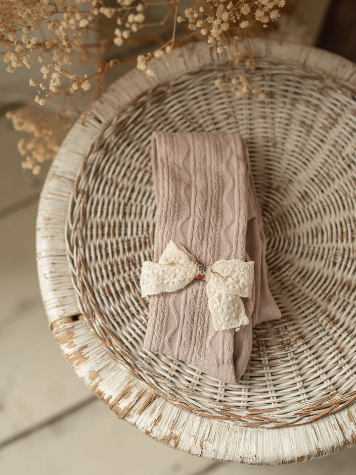 Clover Tights - Taupe