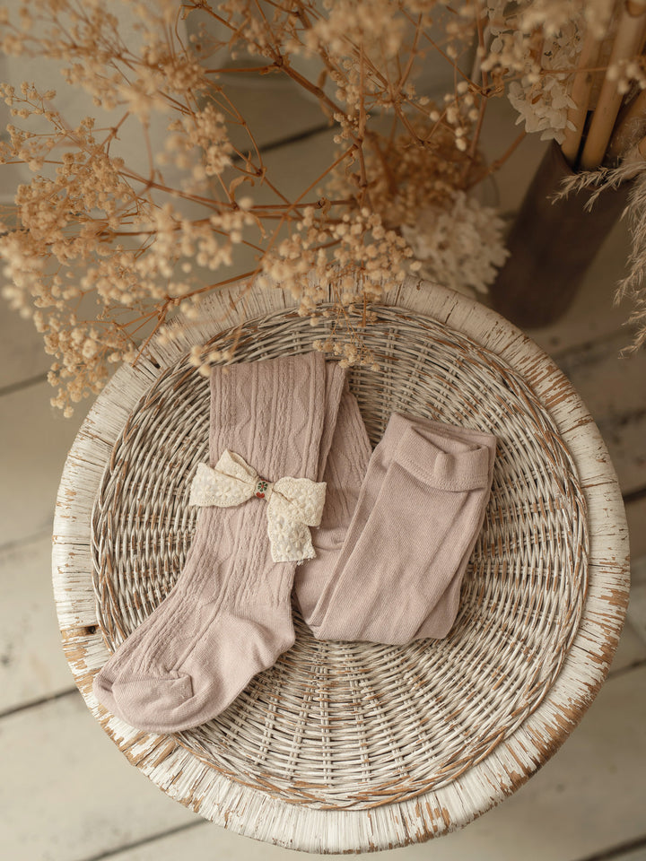 Clover Tights - Taupe