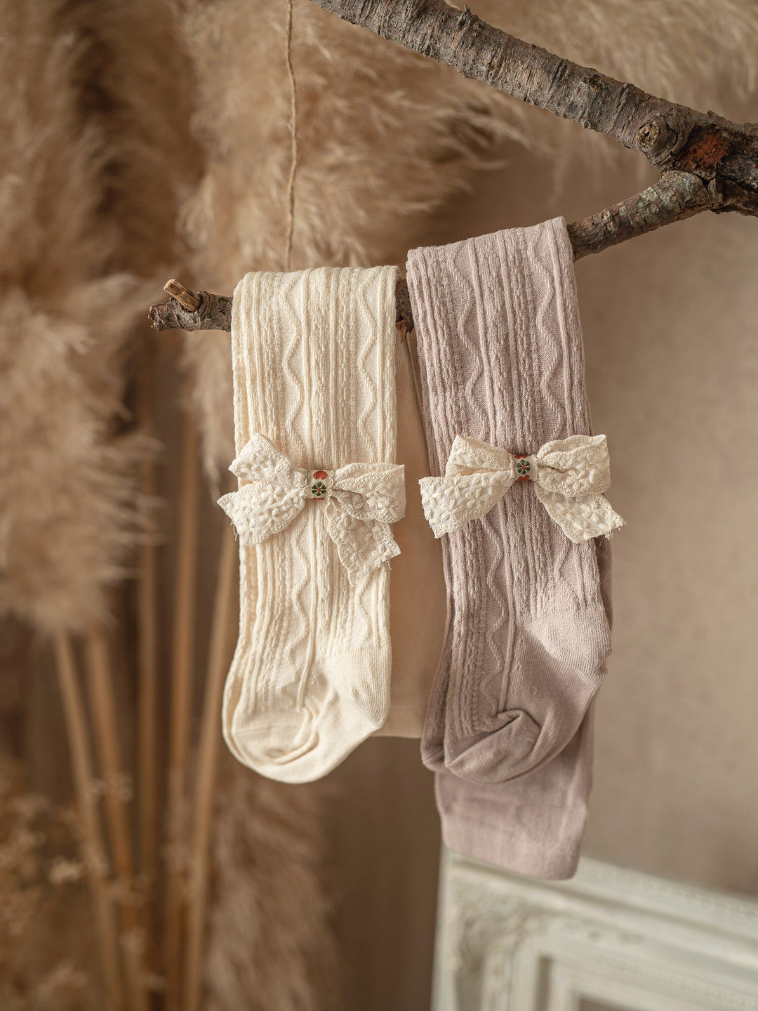 Clover Tights - Taupe