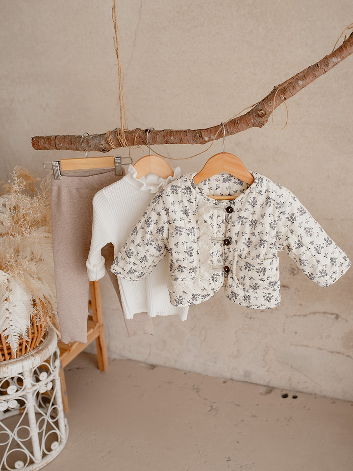 Claire Knitted Top - White