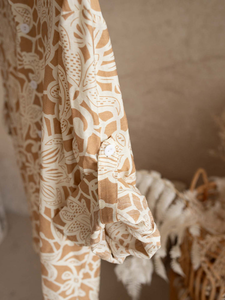 Desert Bloom Shirt & Pants Set for Mamas
