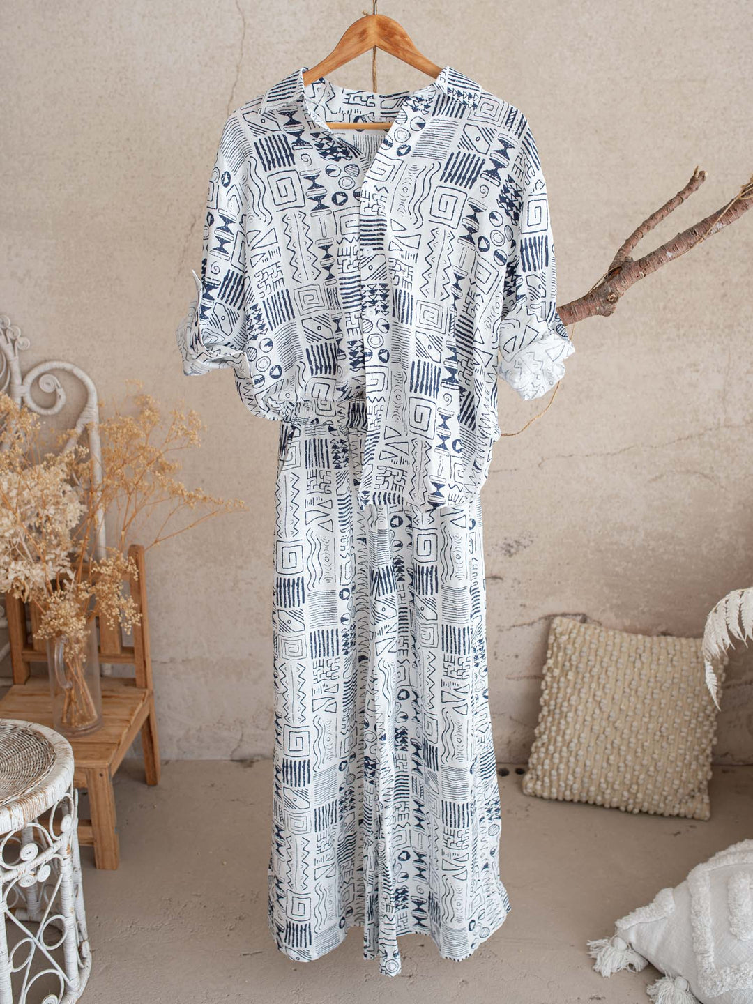 Sand & Story Shirt & Pants Set for Mamas