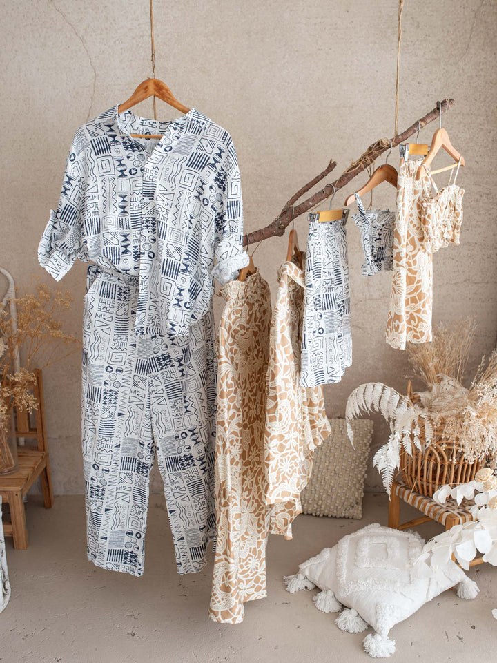 Sand & Story Shirt & Pants Set for Mamas