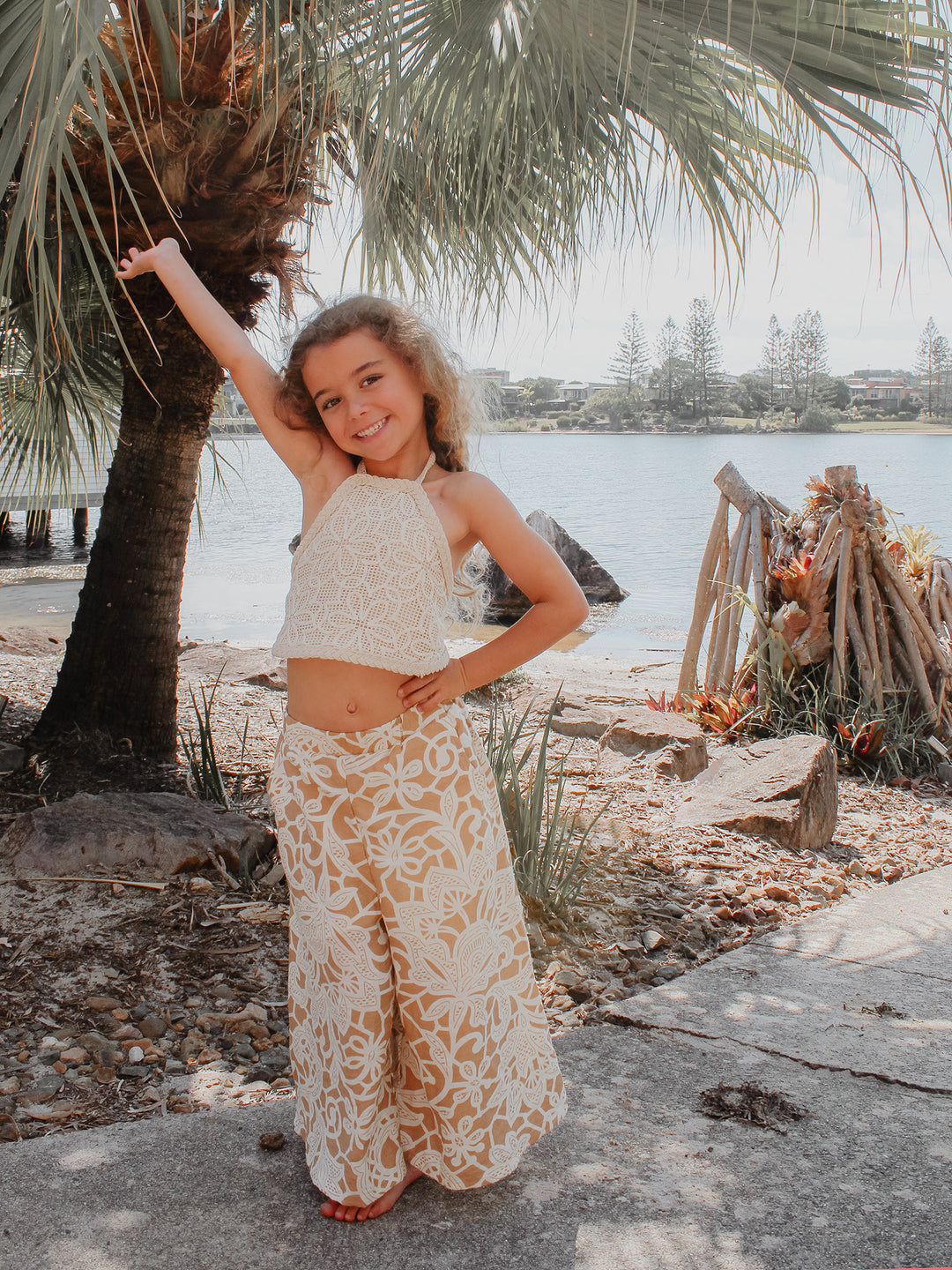 Desert Bloom Top & Pants Set