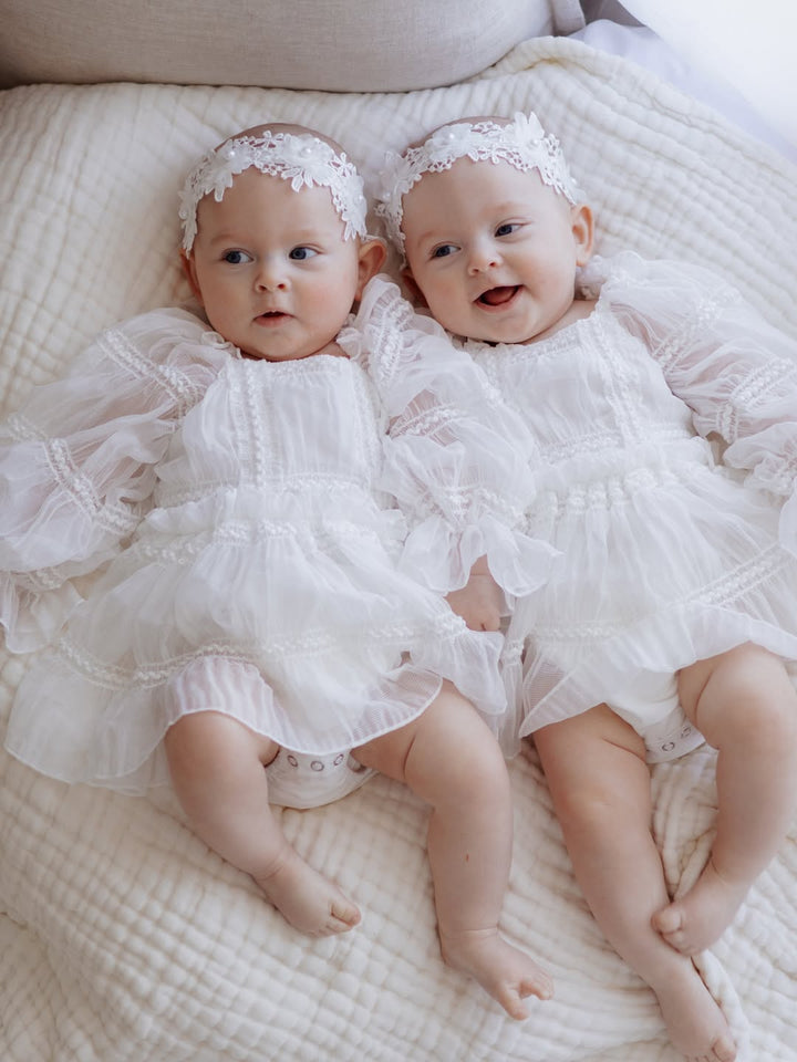 Love n Joy Romper - Ivory