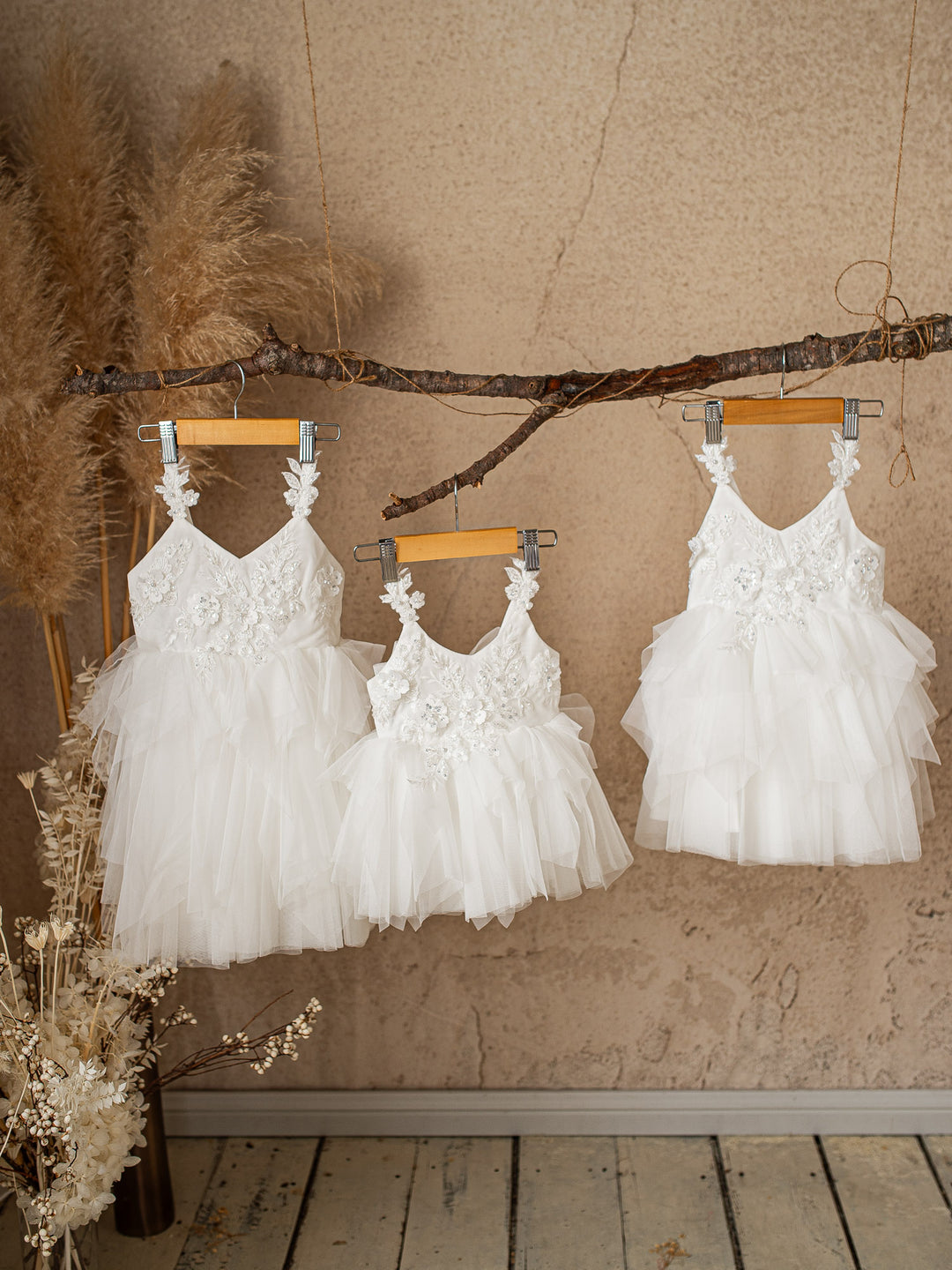 White Flower Girl Birthday Dress - White Before & Ever White Flower Girl Birthday Dress - White Before & Ever