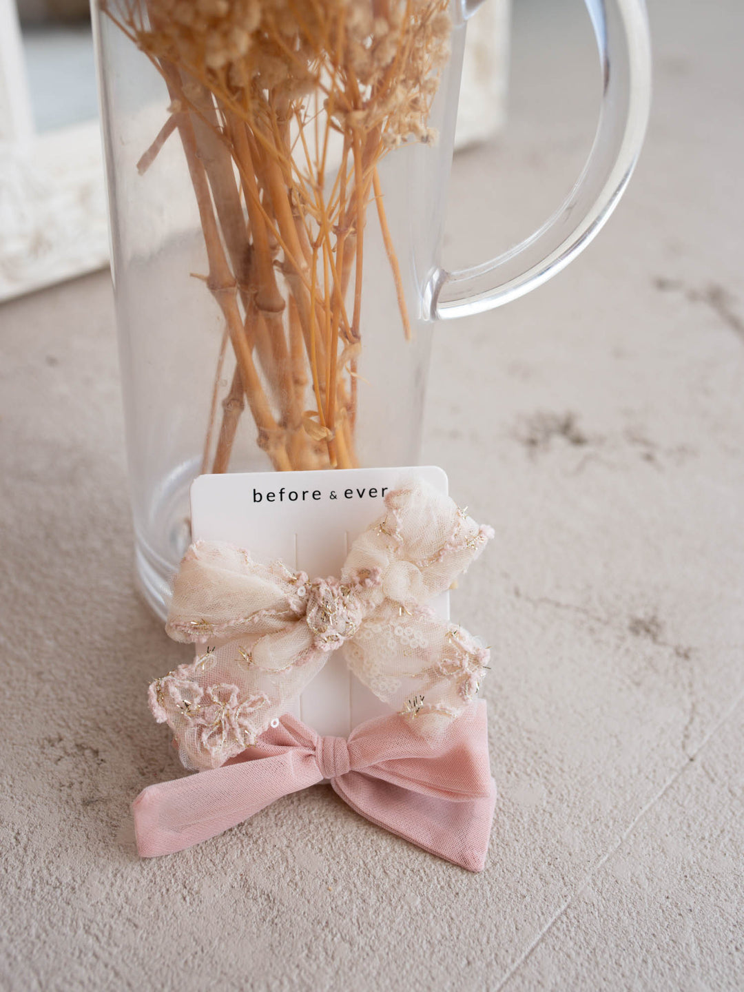 Love & Lace Headband Set - Peachy Pink
