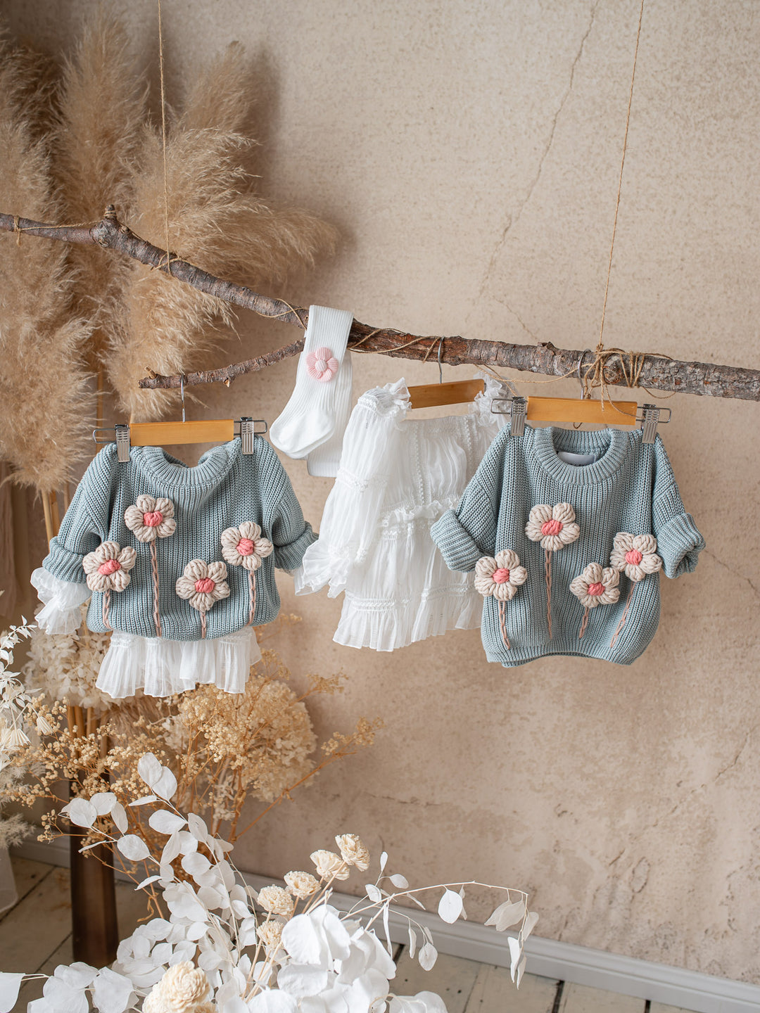 Buttercup Sweater - Ash Blue
