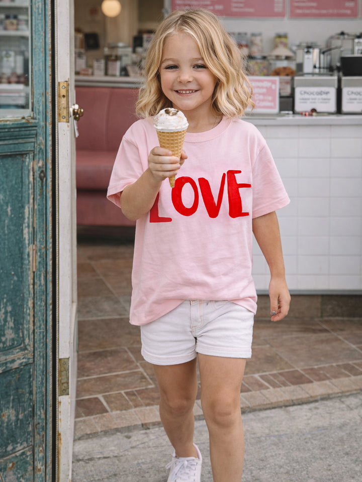 I Love You More - Love Tee - Pink