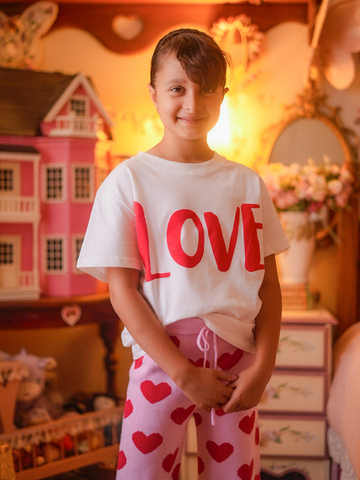 I Love You More - Love Tee - White