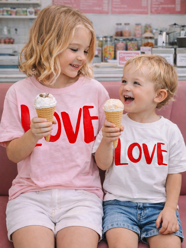 I Love You More - Love Tee - Pink