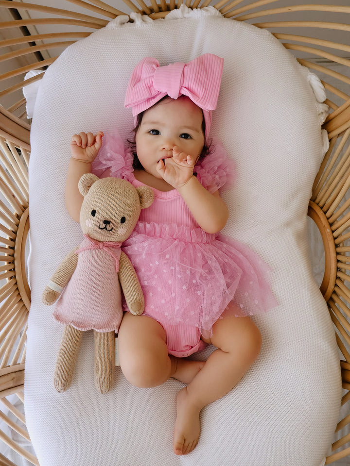 I Love Candy Romper - Bubblegum