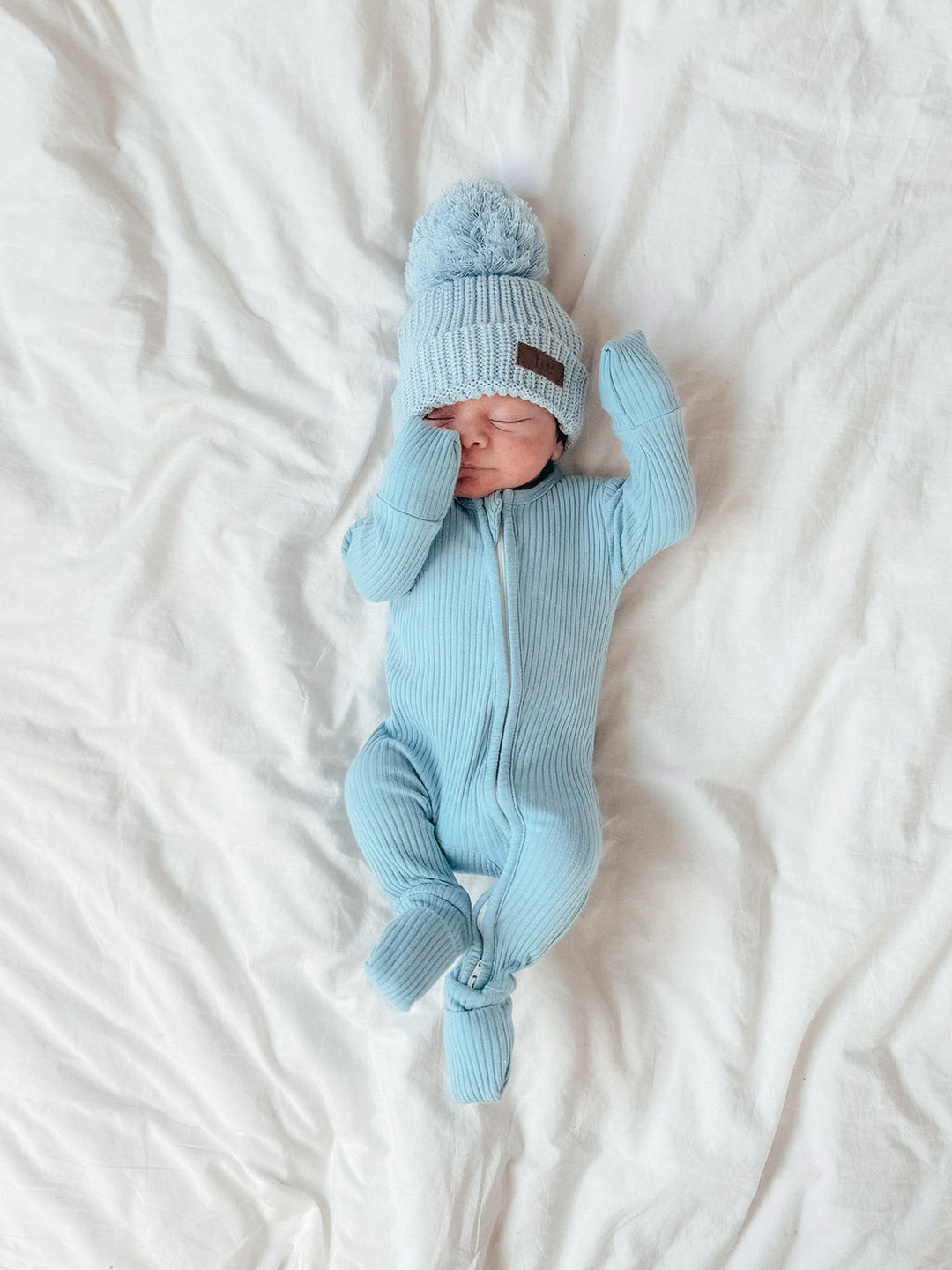 Forever Loved Onesie - Sky Blue For Boys