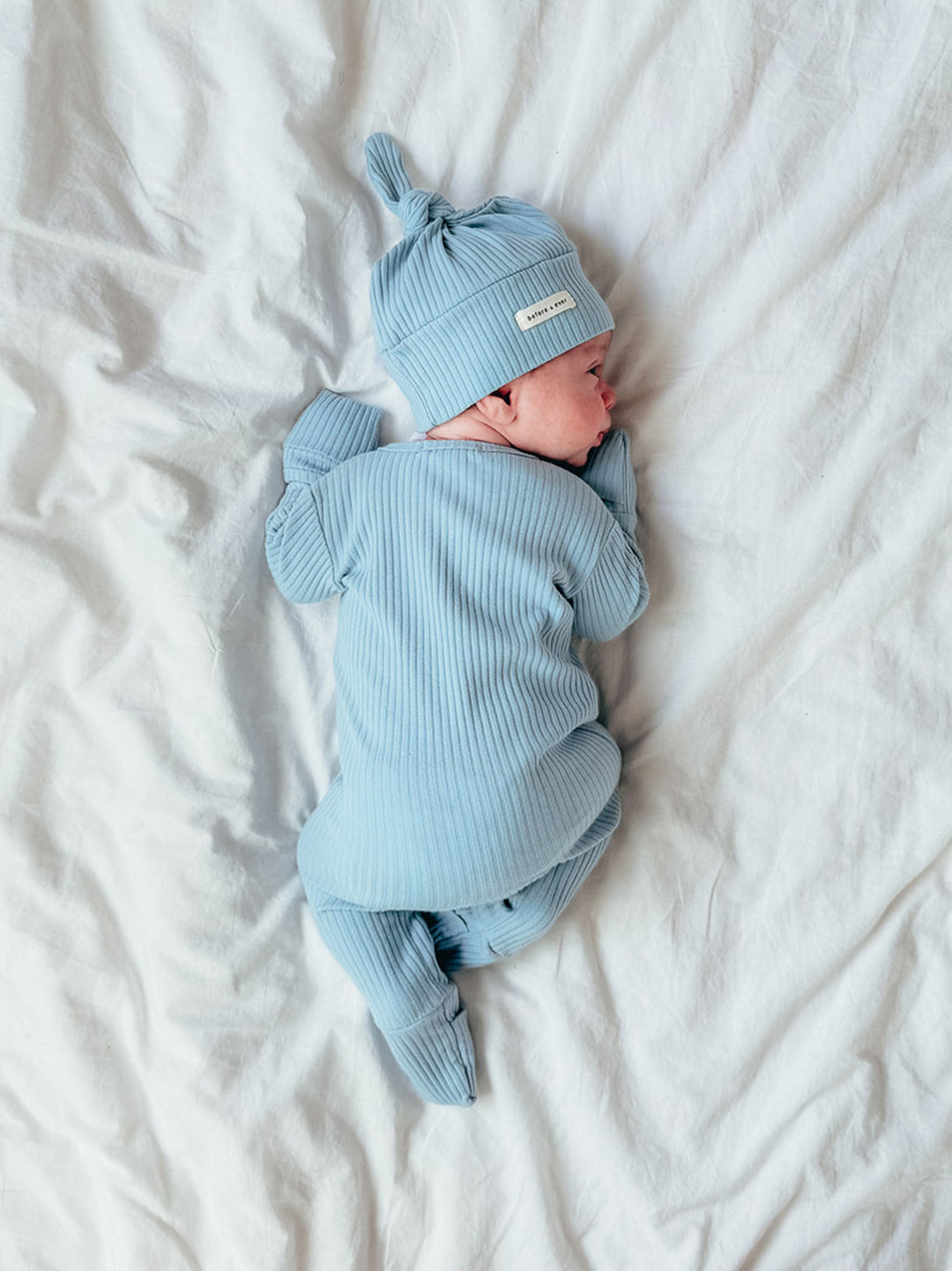 Forever Loved Rib Hat - Sky Blue