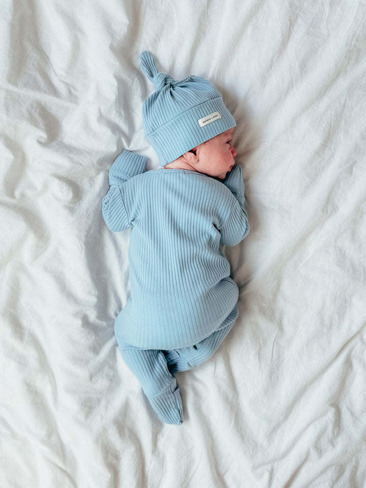 Forever Loved Rib Hat - Sky Blue