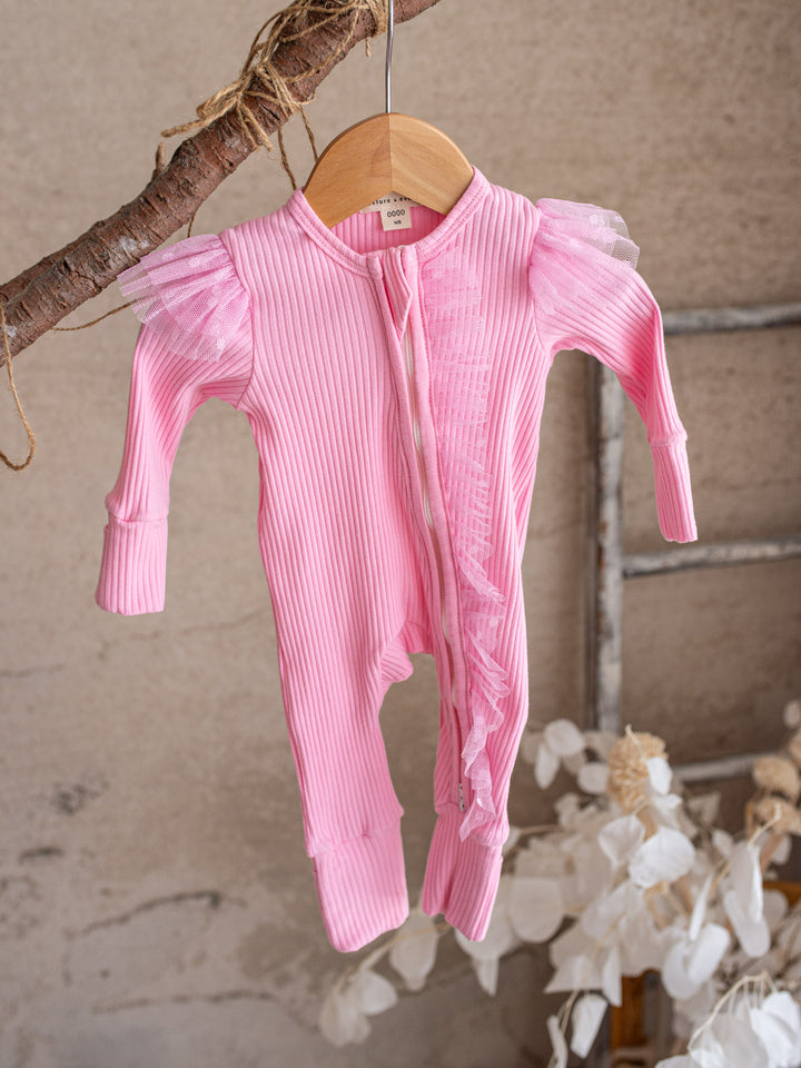 I Love Candy Onesie - Bubblegum