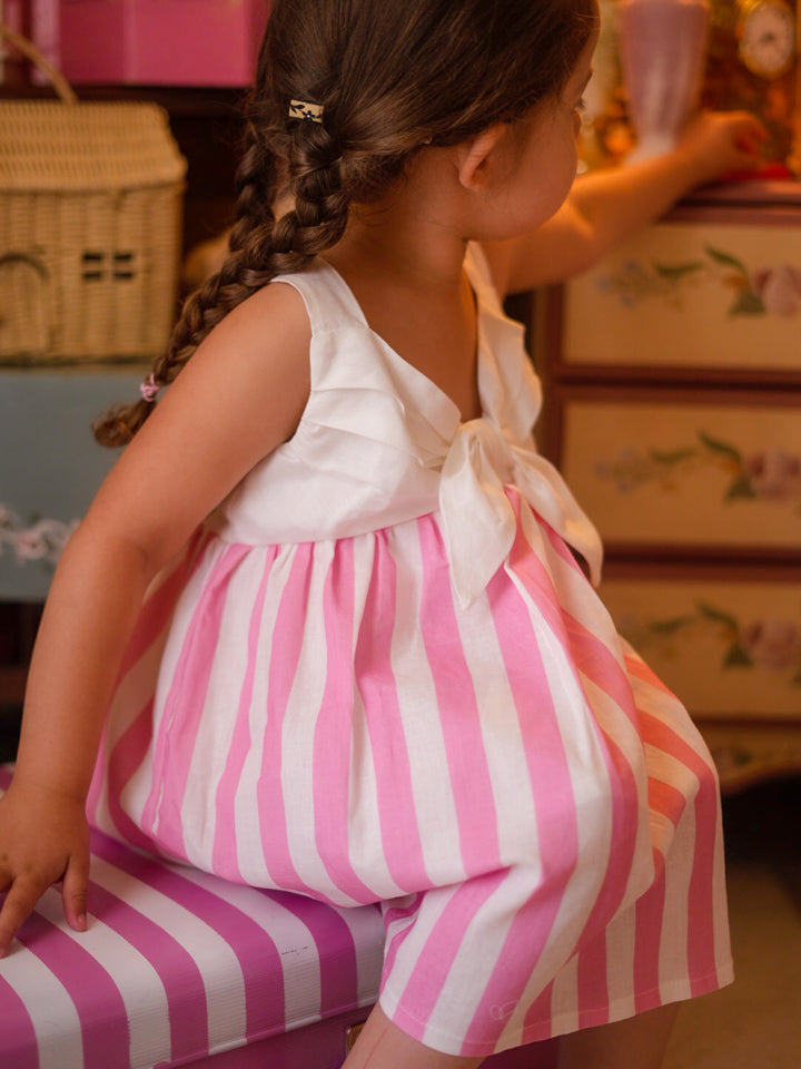 Lemonade Lane Linen Dress