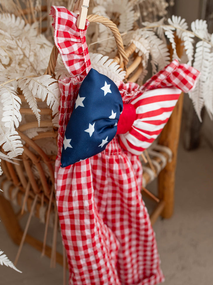 Liberty Belle Jumpsuit - Red