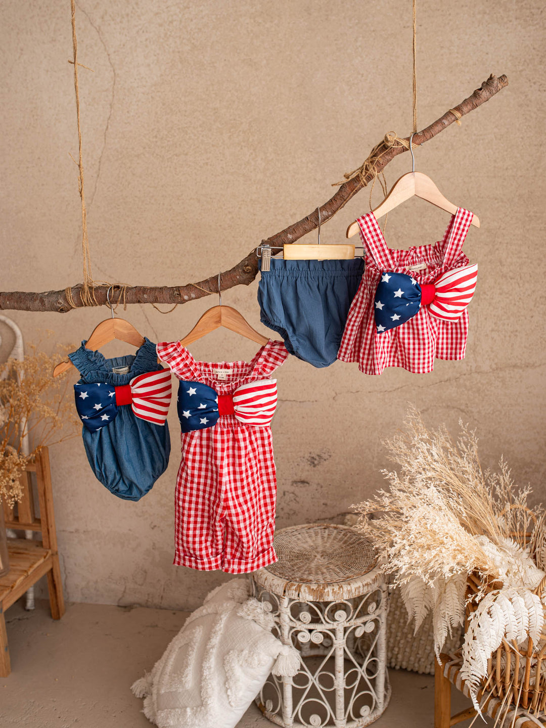 Indie Star Romper - Navy