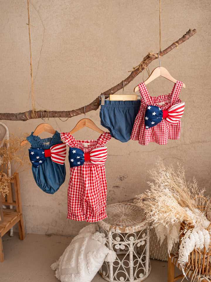 Indie Star Romper - Navy