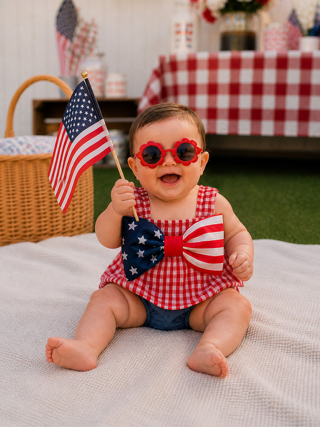 Little Liberty Top & Bloomer Set