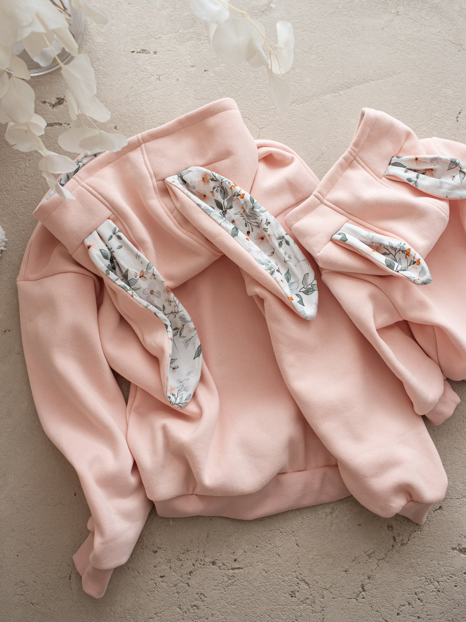 Pink Baby Girl Hoodie With Ears – Before & Ever