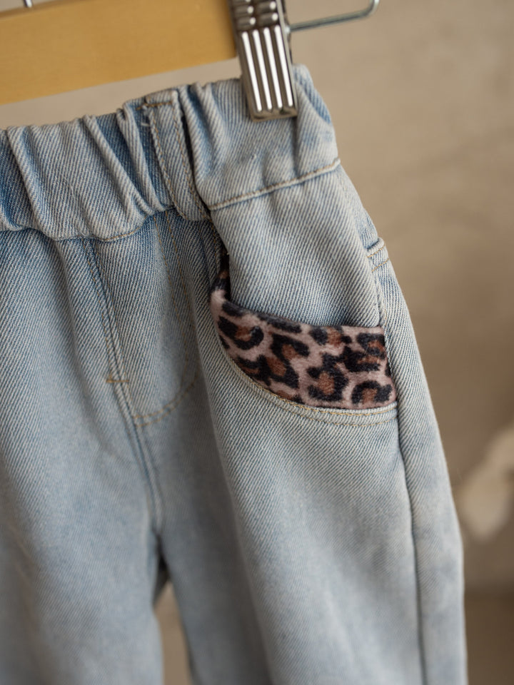 Little Leopard Jeans
