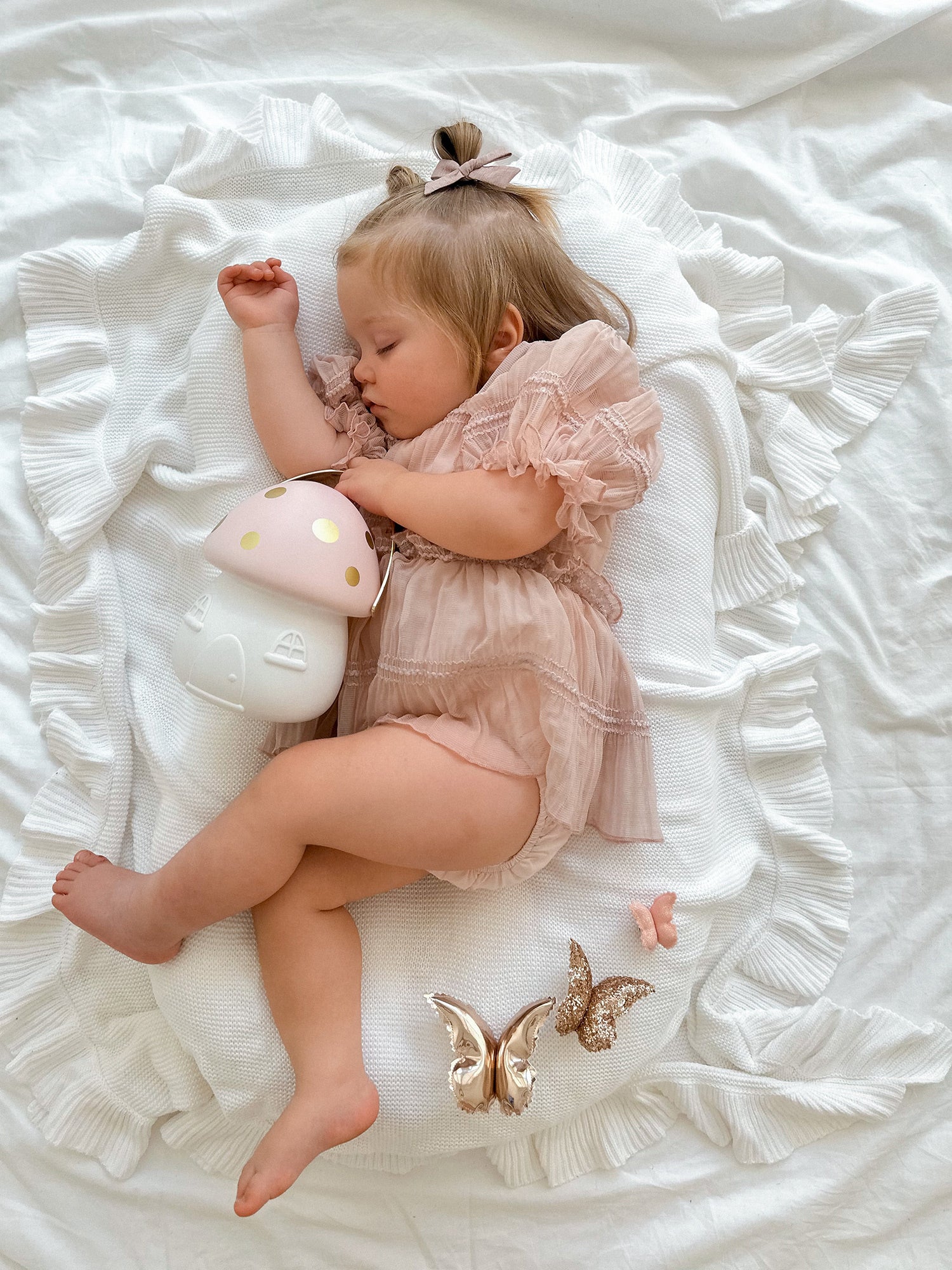 Love n Joy Baby Boho Romper Dress - Dusty Pink – Before & Ever