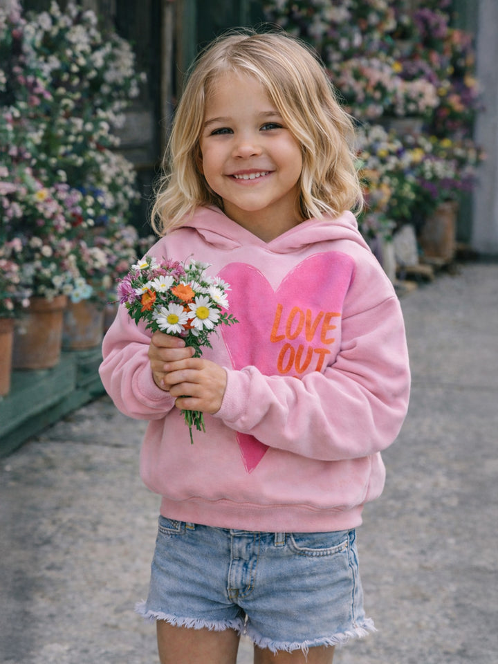 Love Out Loud Hoodie - Pink