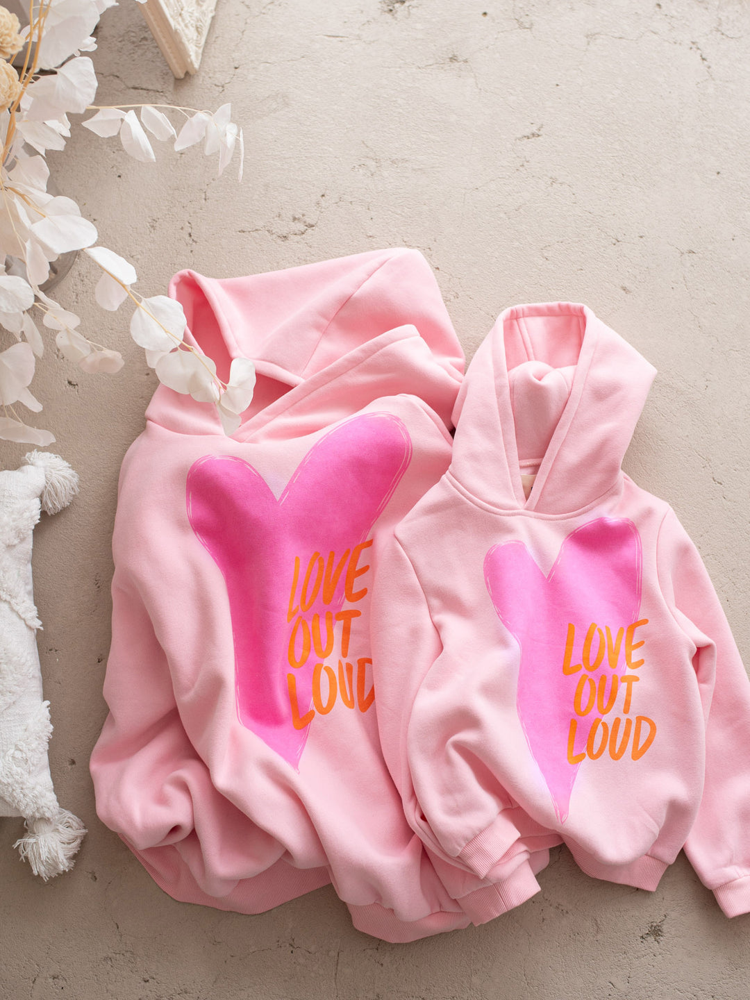Love Out Loud Hoodie - For Mama - Pink